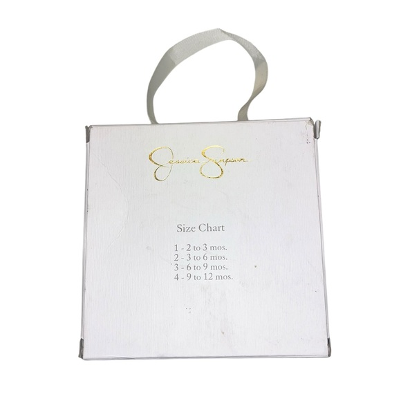 Jessica Simpson Millie Blush Ballet Flats - Infant Size 4 - Picture 8 of 9